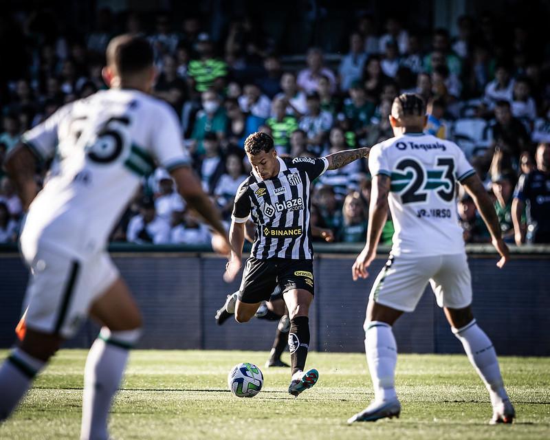 Santos amarga empate sem gols com o Coritiba, lanterna do Brasileirão Jogada Diário do Nordeste