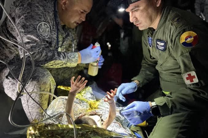 Resgate, crianças, Colômbia, Pedro Sanchez, general, padrinho