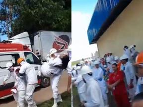 Pelo menos 40 funcionários são intoxicados com gás de amônia, no Pará