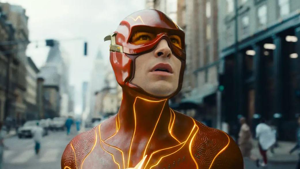 Ezra Miller as The Flash'
