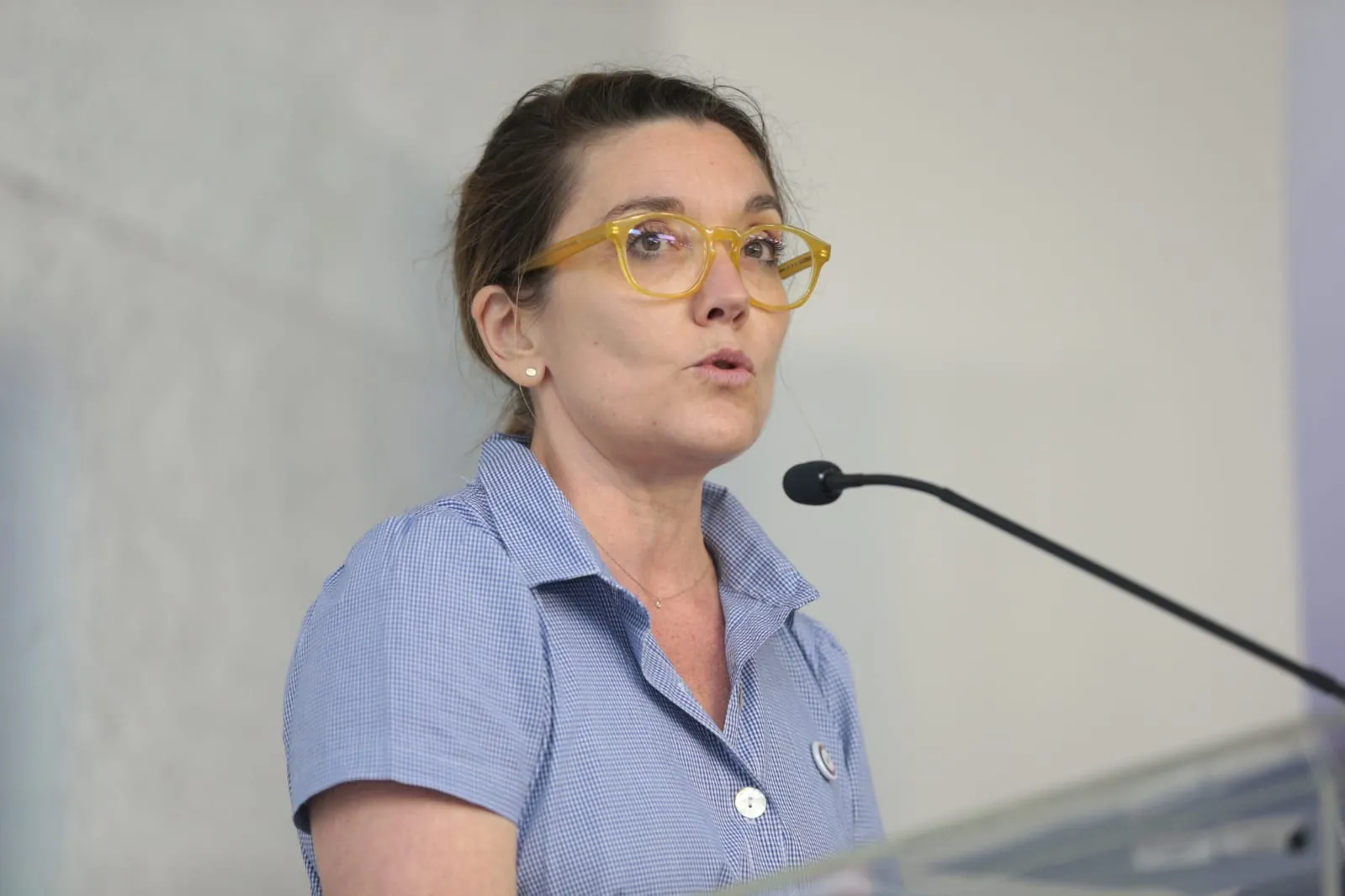 A diretora regional da AFD, Laetitia Dufay, pontuou que a AFD busca renovar o progresso socioeconômico e a redução das desigualdades.
