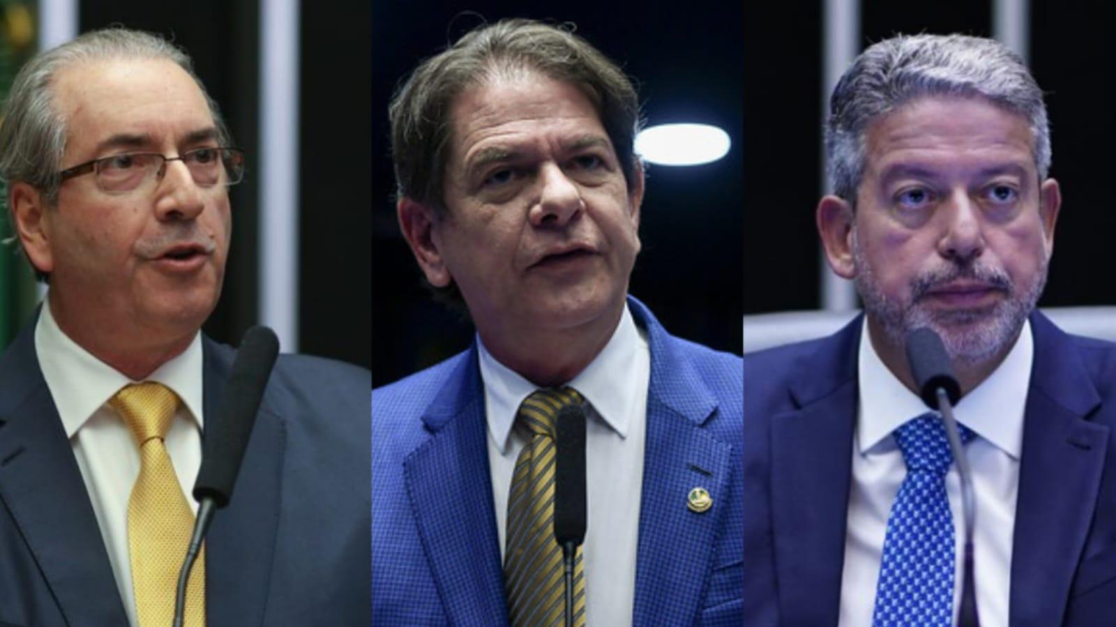 Eduardo Cunha, Cid Gomes e Arthur Lira