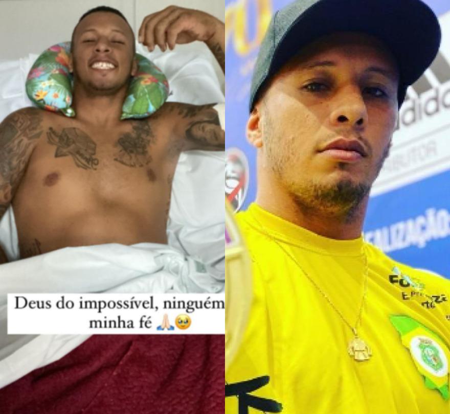 Lutador baleado em Fortaleza perde movimento das pernas, mas deve voltar a andar