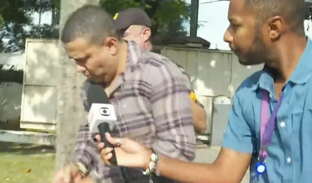 Bruno Rodrigues não quis falar com imprensa ao ser preso