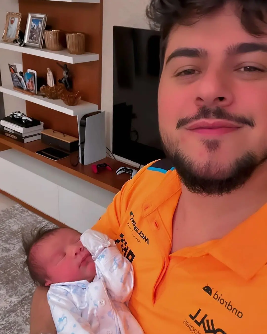 Miguel, filho de Cristiano e Paula Vaccari