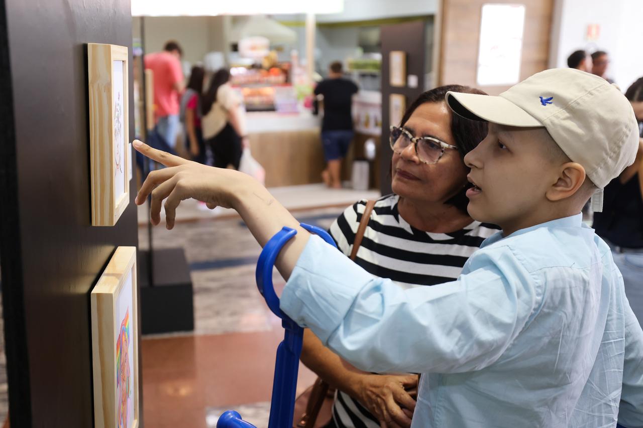 “Ter sua arte exposta é o sonho de qualquer artista, de qualquer pessoa que produz, que põe seus sentimentos, sua realidade e seu imaginário