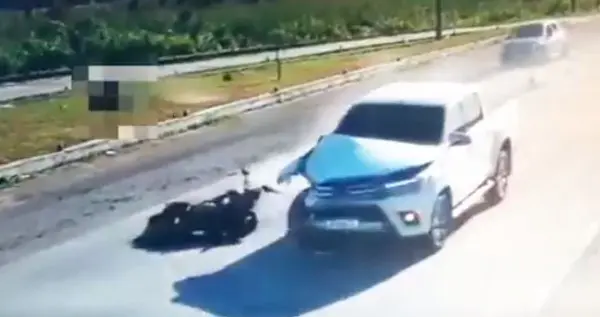 Acidente de carro na BR-020