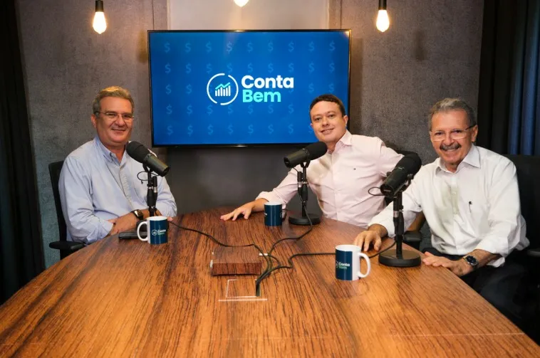 No Conta Bem, Amilcar Silveira fala aos jornalistas Victor Ximenes e Egídio Serpa sobre os destaques do empreendedorismo agro do Ceará no Brasil e no mundo
