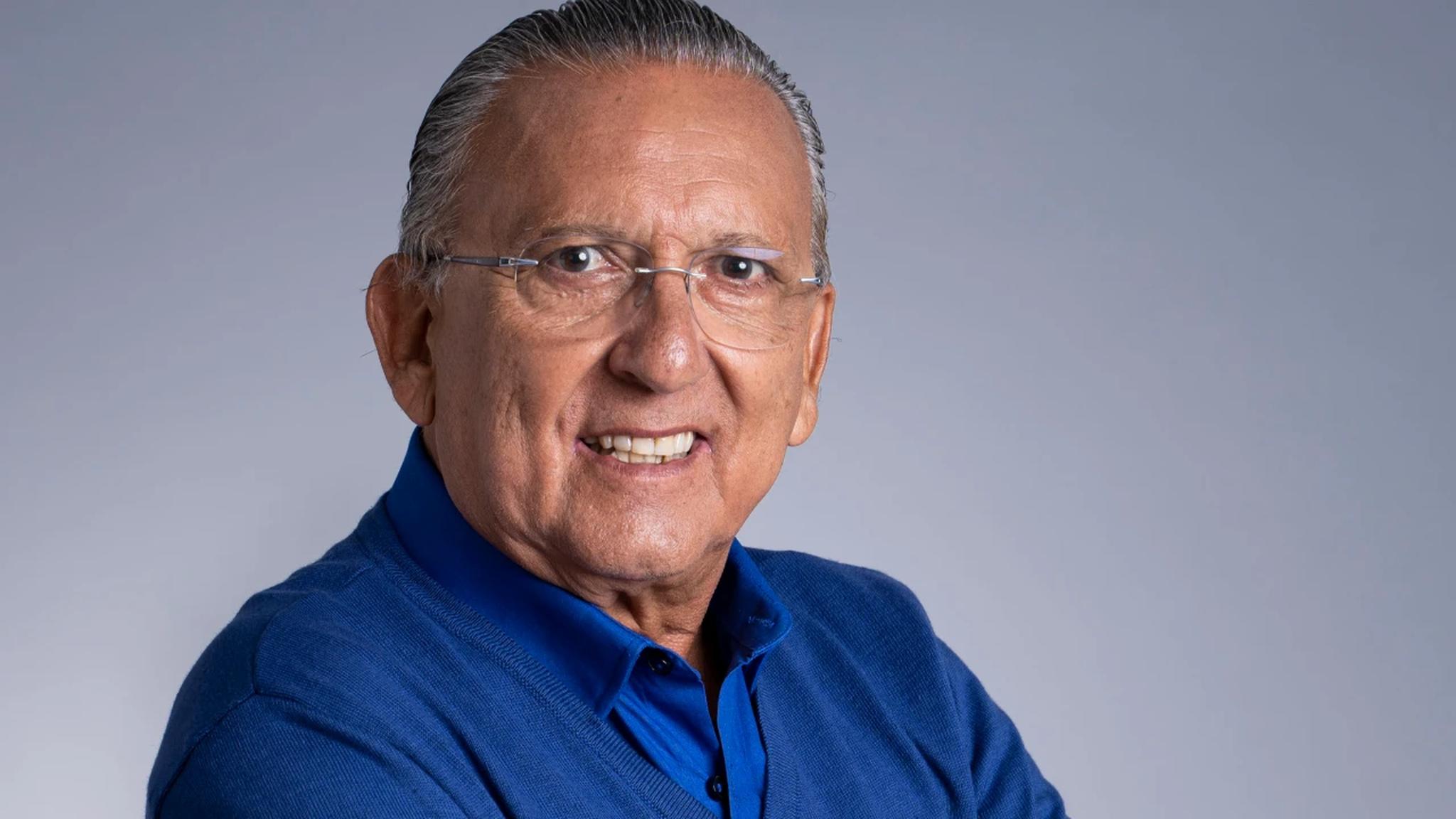 Galvão Bueno é narrador esportivo