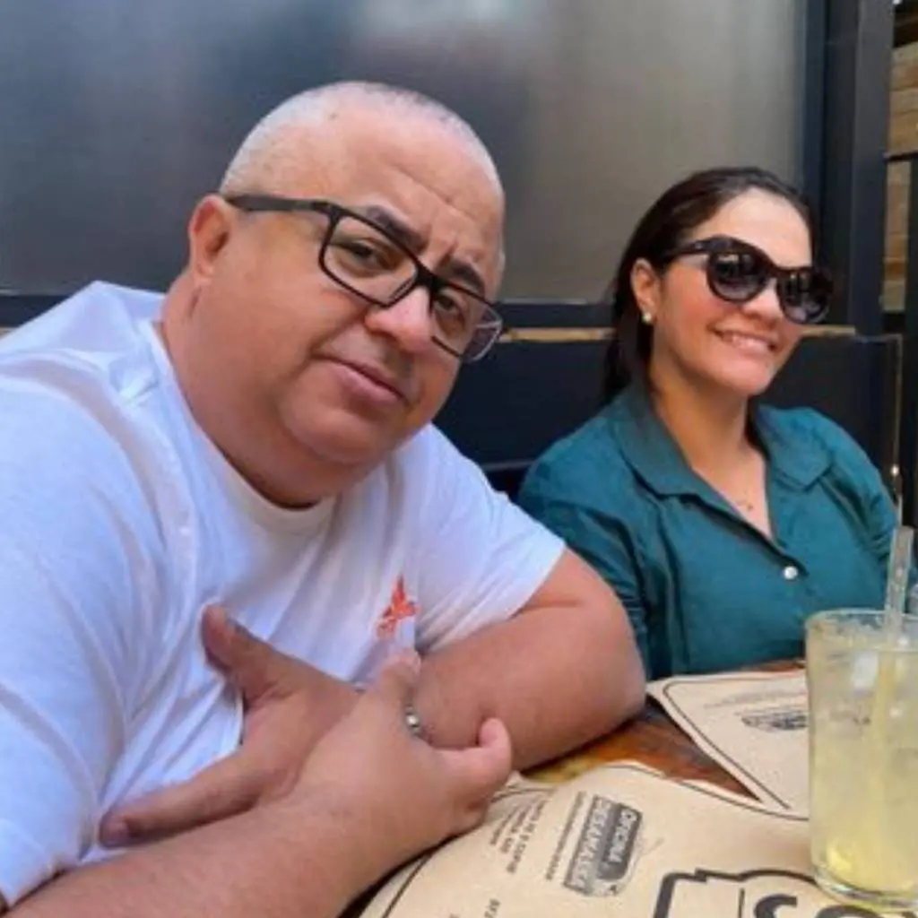 A imagem mostra o comerciante Ricardo Rocha, suposto filho do apresentador Gugu Liberato