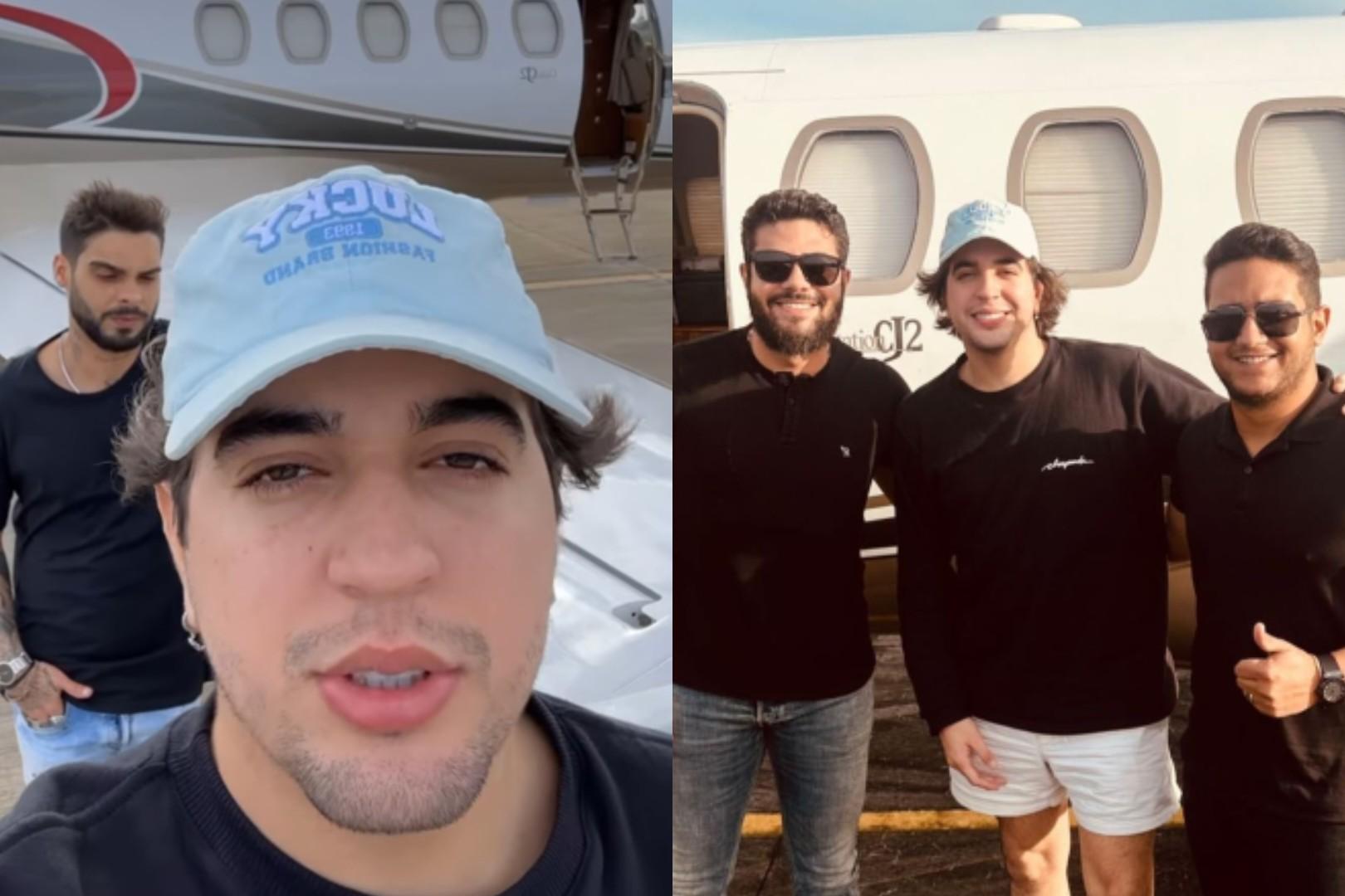 Nattan conseguiu pegar carona com Henrique e Juliano