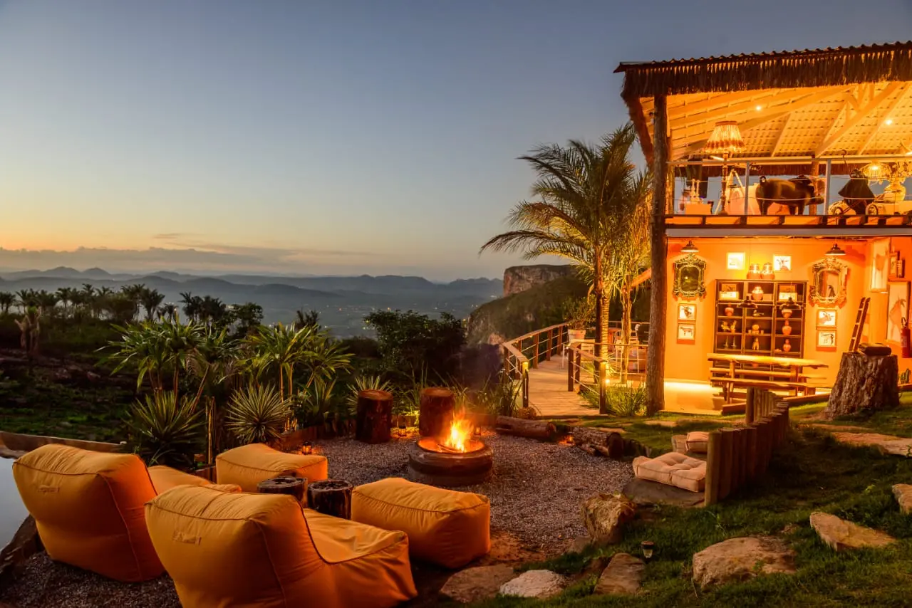 Acampamento de luxo em Quixadá