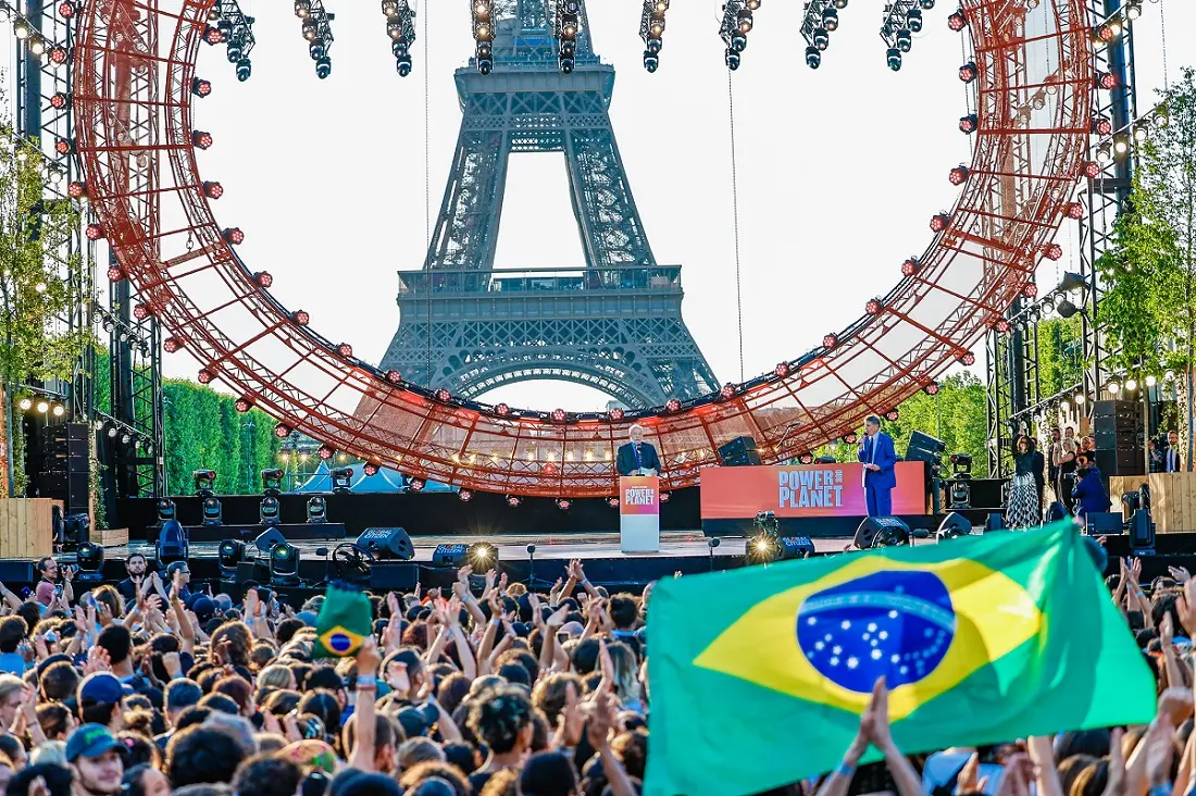 Lula no evento “Power Our Planet”