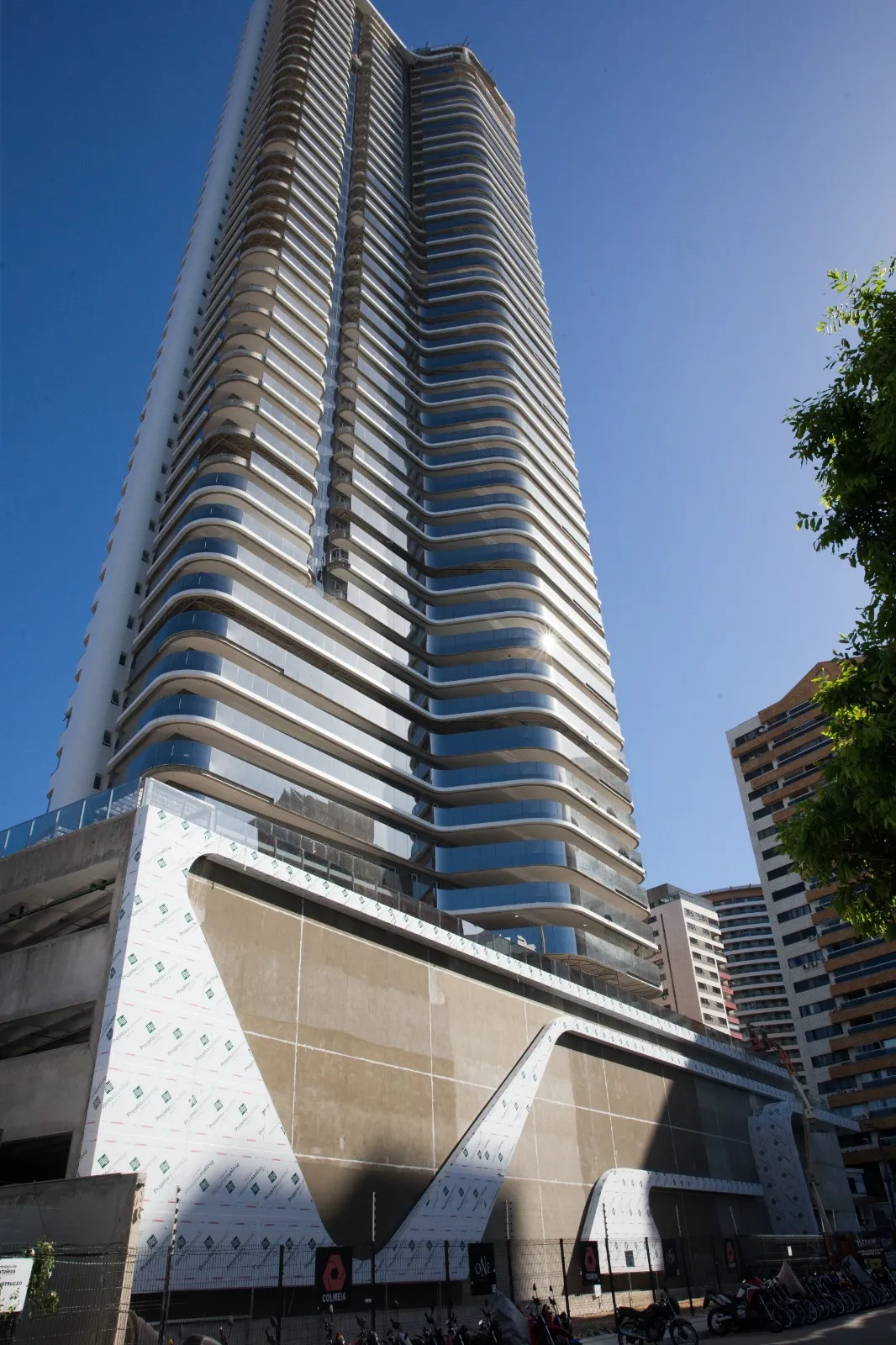 O One é o superprédio que está mais avançado em termos de construção