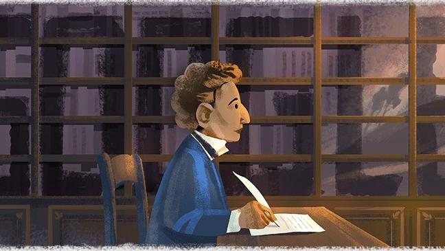 Doodle do Google em homenagem à Giacomo Leopardi