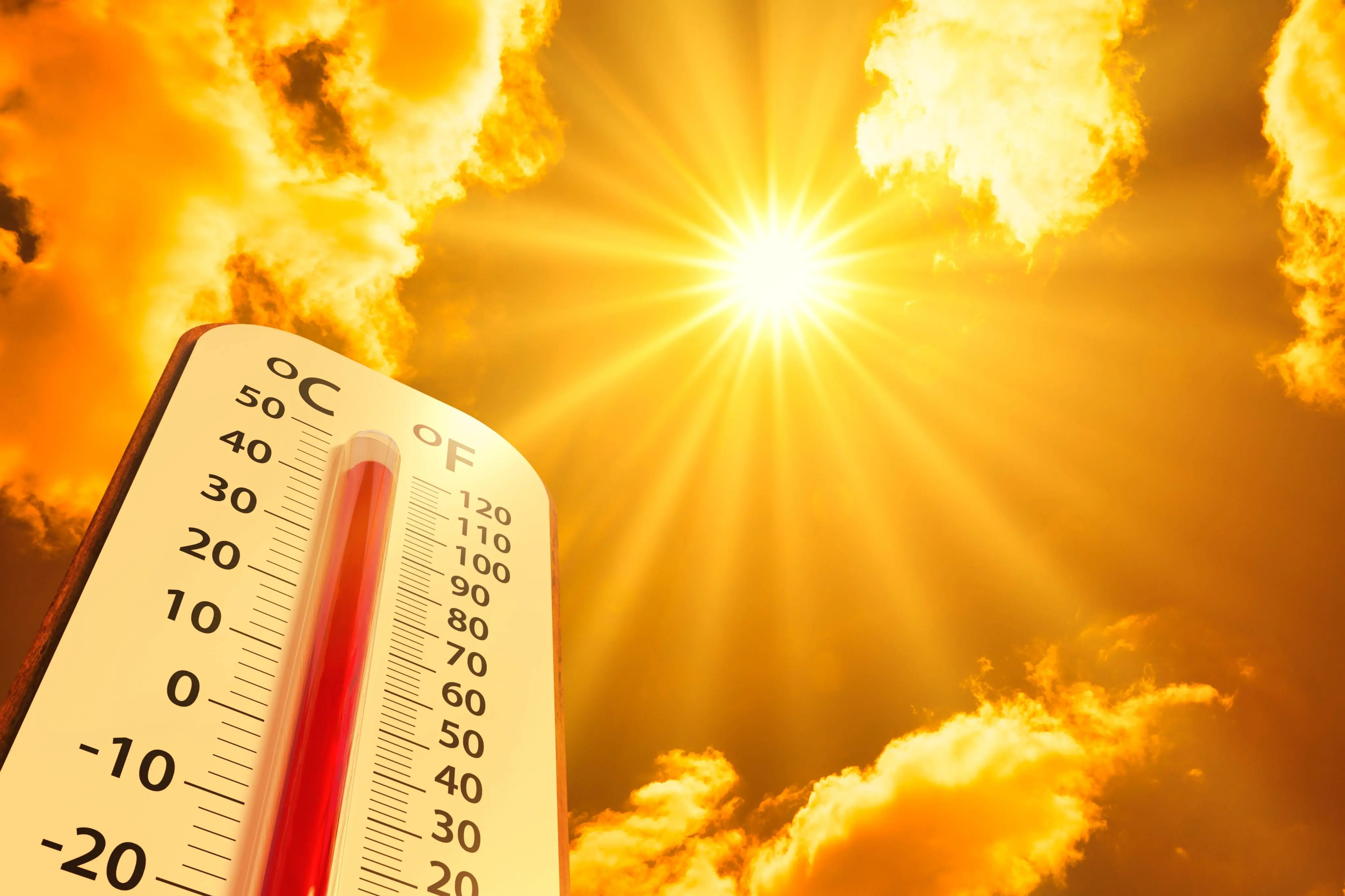 Altas temperaturas registradas nos Estados Unidos e México