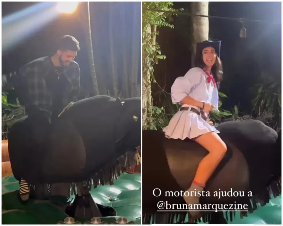 O atores se divertiram juntos em uma festa