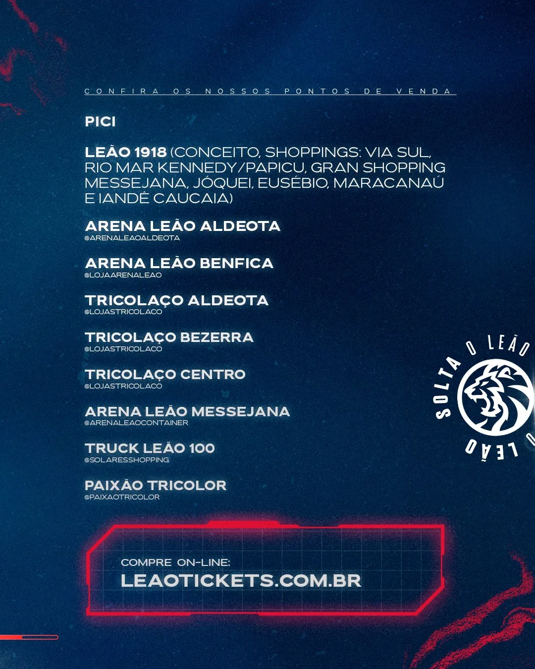 Venda de bilhetes para duelo contra o Athletico-PR começa nesta terça-feira (4).