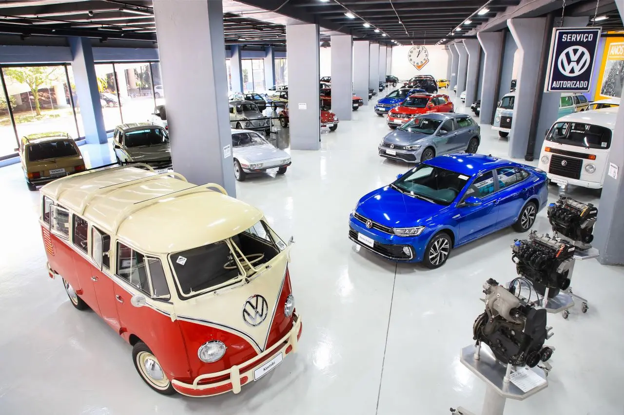 loja com carros da volkswagen