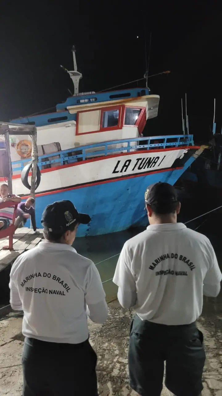 Embarcação apreendida
