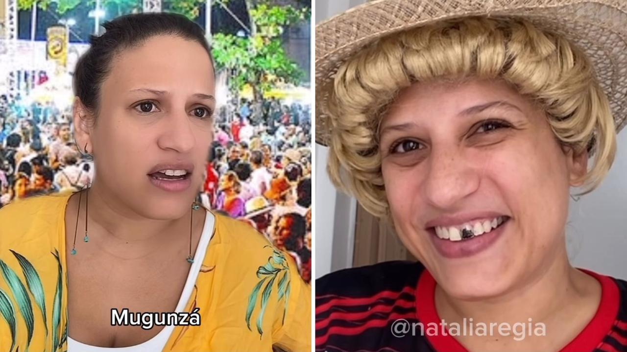 Atriz e influenciadora cearense Natália Régia foi alvo de comentários xenofóbicos após publicar um vídeo de humor sobre as diferenças das celebrações do São João Nordeste e no Sudeste