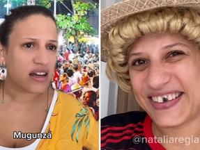 Atriz e influenciadora cearense Natália Régia foi alvo de comentários xenofóbicos após publicar um vídeo de humor sobre as diferenças das celebrações do São João Nordeste e no Sudeste