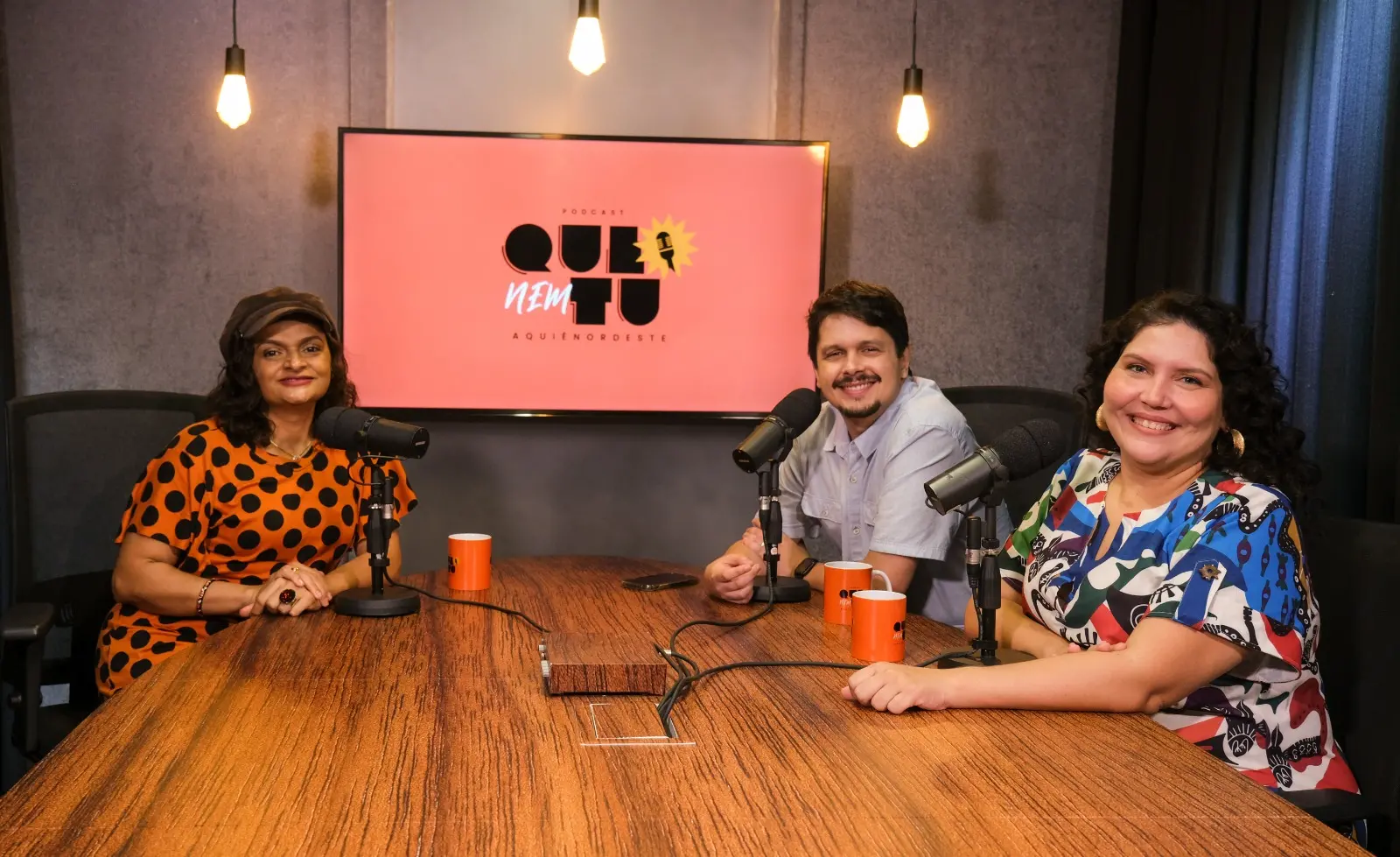 Solange Teixeira, ALan Barros e Karine Zaranza
