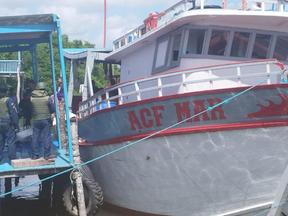 barco que tinha pescado irregular em acaraú