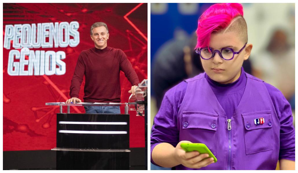 À esquerda, Luciano Huck e, à direita, JP