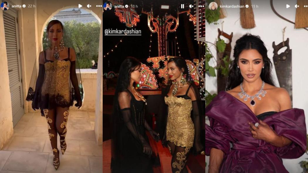 montagem com anitta e kim kardashian