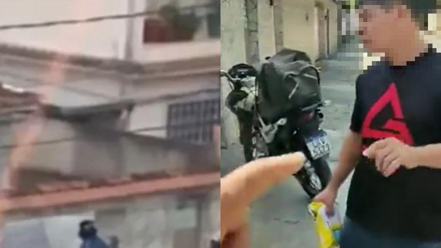 Motoboys atacam casa após entregador ser vítima de agressão de cliente no Rio de Janeiro