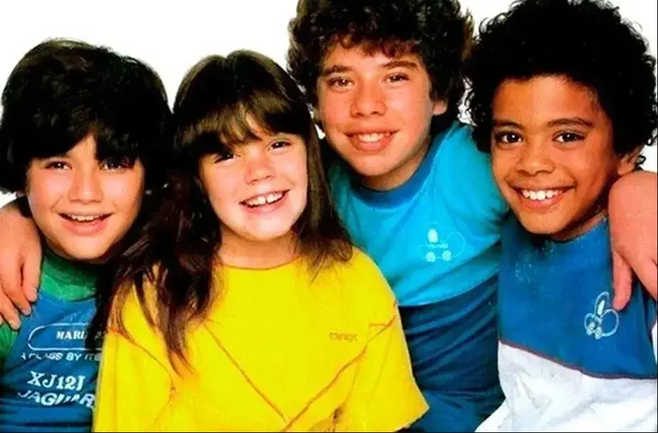 participantes da turma do balão magico na infancia