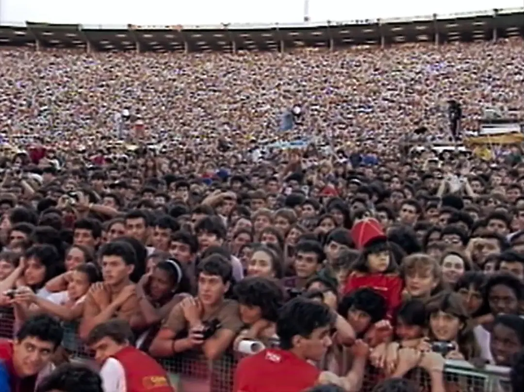 Segurança de Xuxa lembrou público de 100 mil pessoas no Castelão