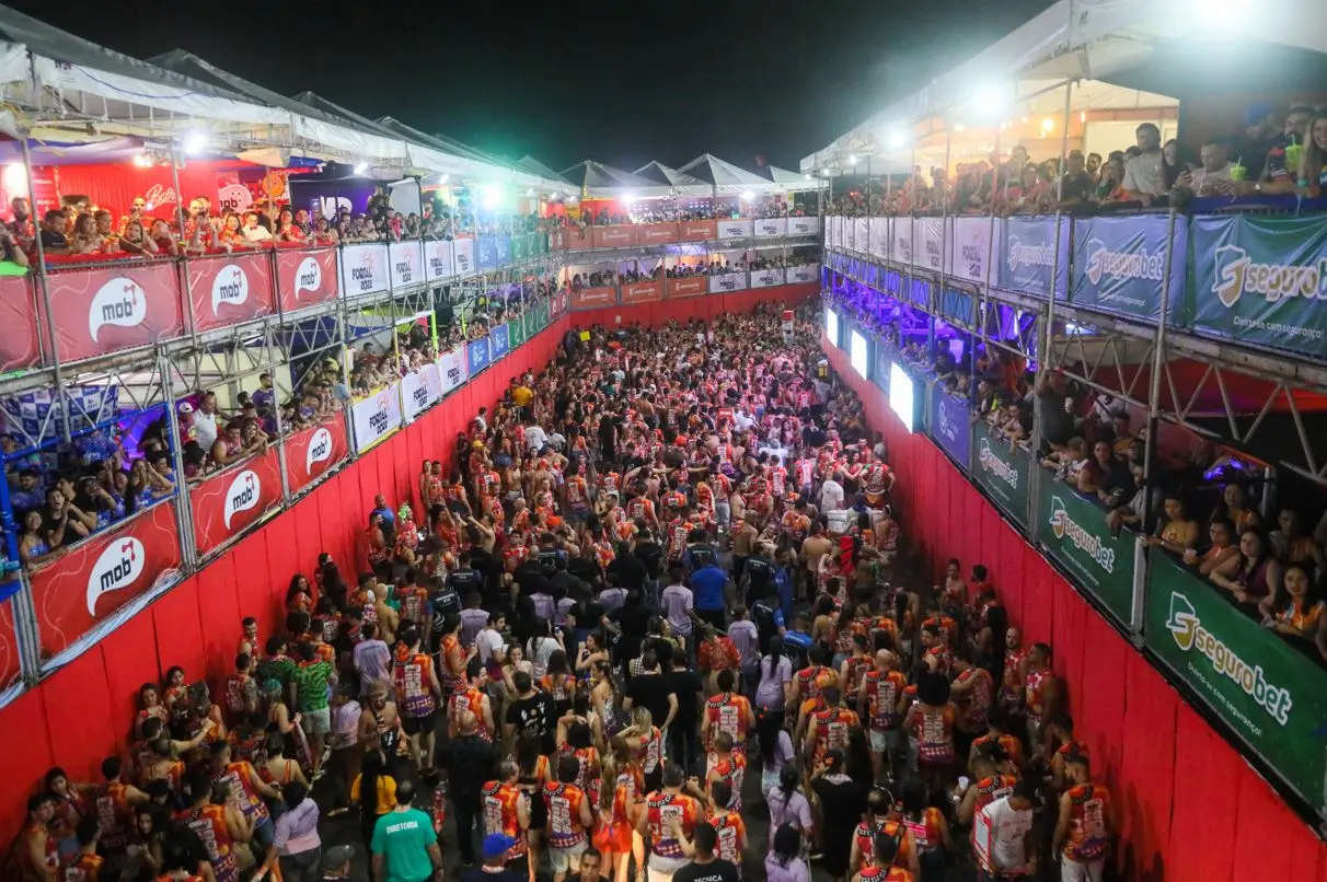 corredor da folia Cidade Fortal