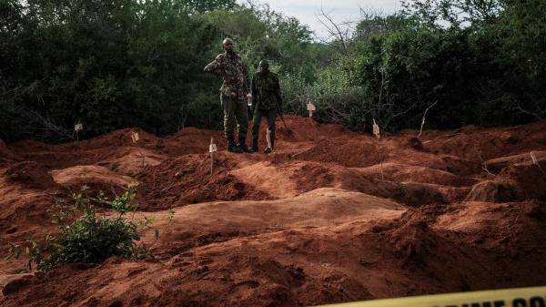 Floresta onde estão mortos de seita no Quênia