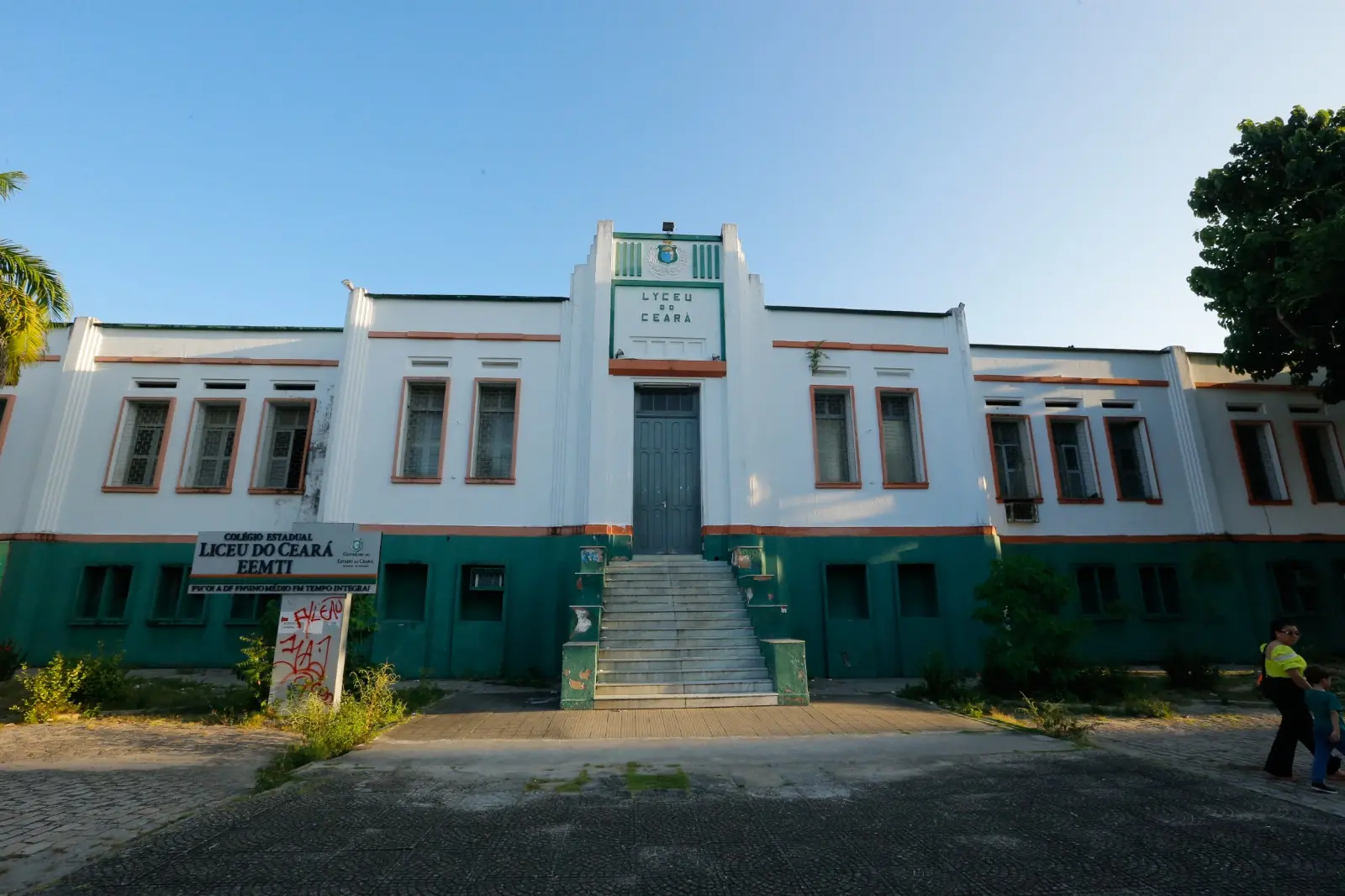 Fachada do Liceu do Ceará