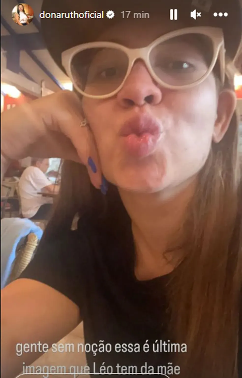 A mãe de Marília rebateu às críticas e compartilhou 
