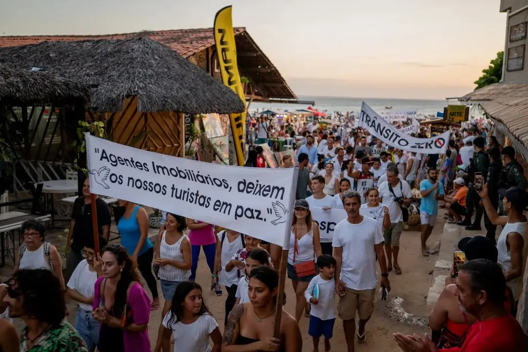 Manifestação em Jeri
