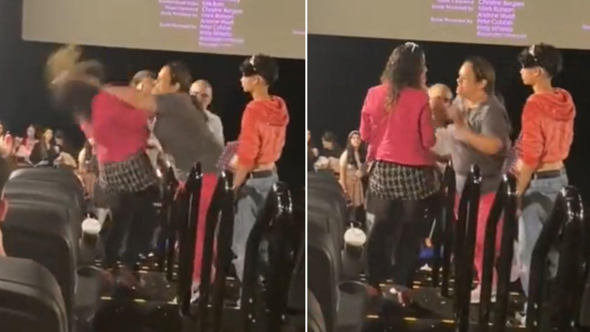 Mulheres brigam em sessão de 'Barbie' em São Paulo