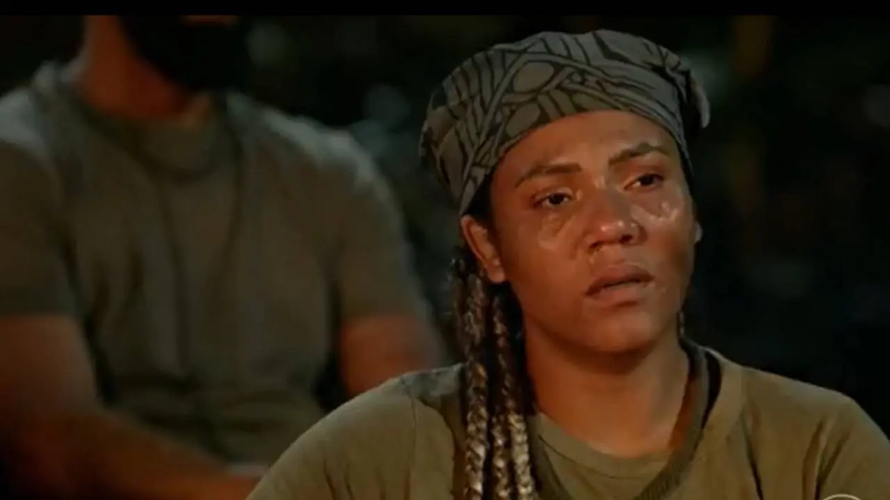 Simoni, participante eliminada do reality show No Limite em 25 de julho de 2023