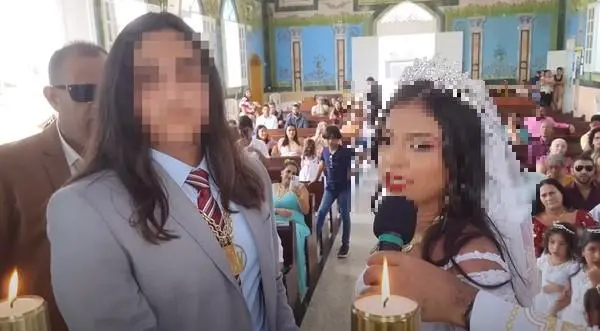 Ciganos no casamento na Bahia