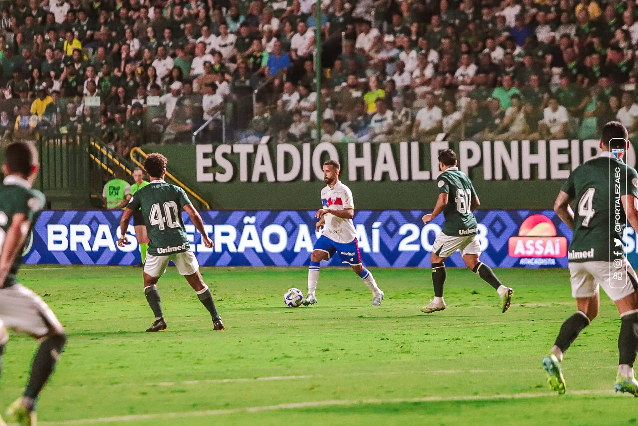 Fortaleza e Goiás pela Série A