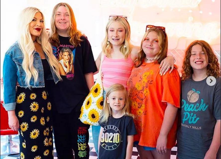 Tori Spelling e Filhos