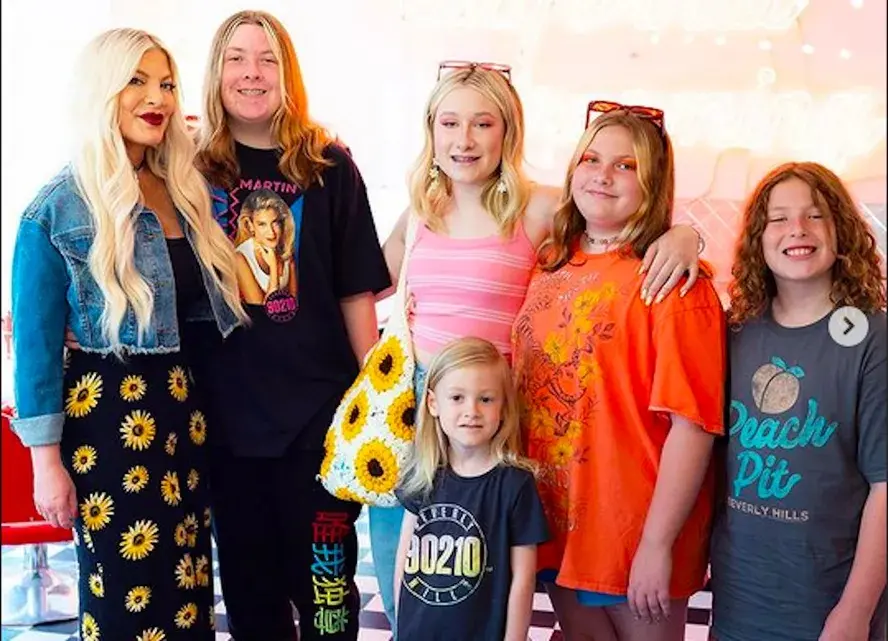 Tori Spelling e Filhos