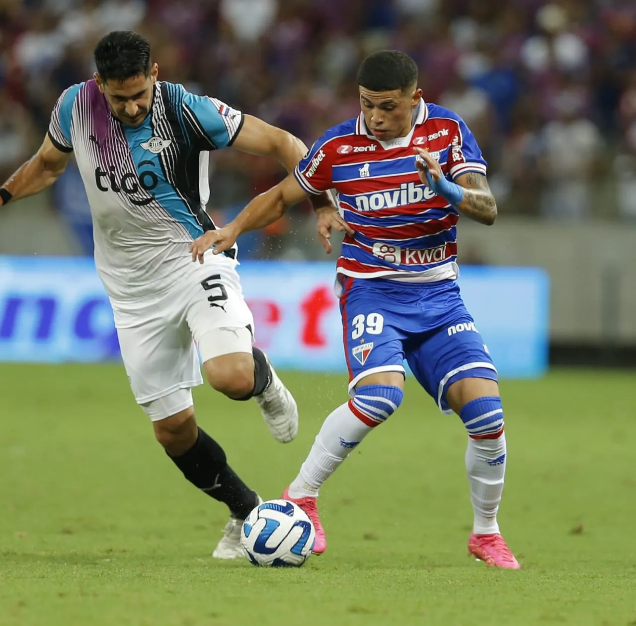 Machuca fez sua primeira partida como titular do Fortaleza.