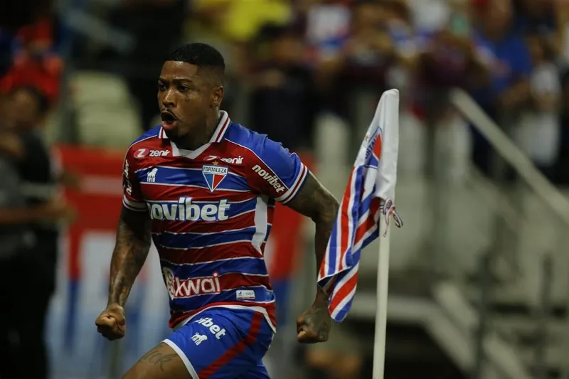 Marinho marcou o gol de empate do Fortaleza contra o Libertad.