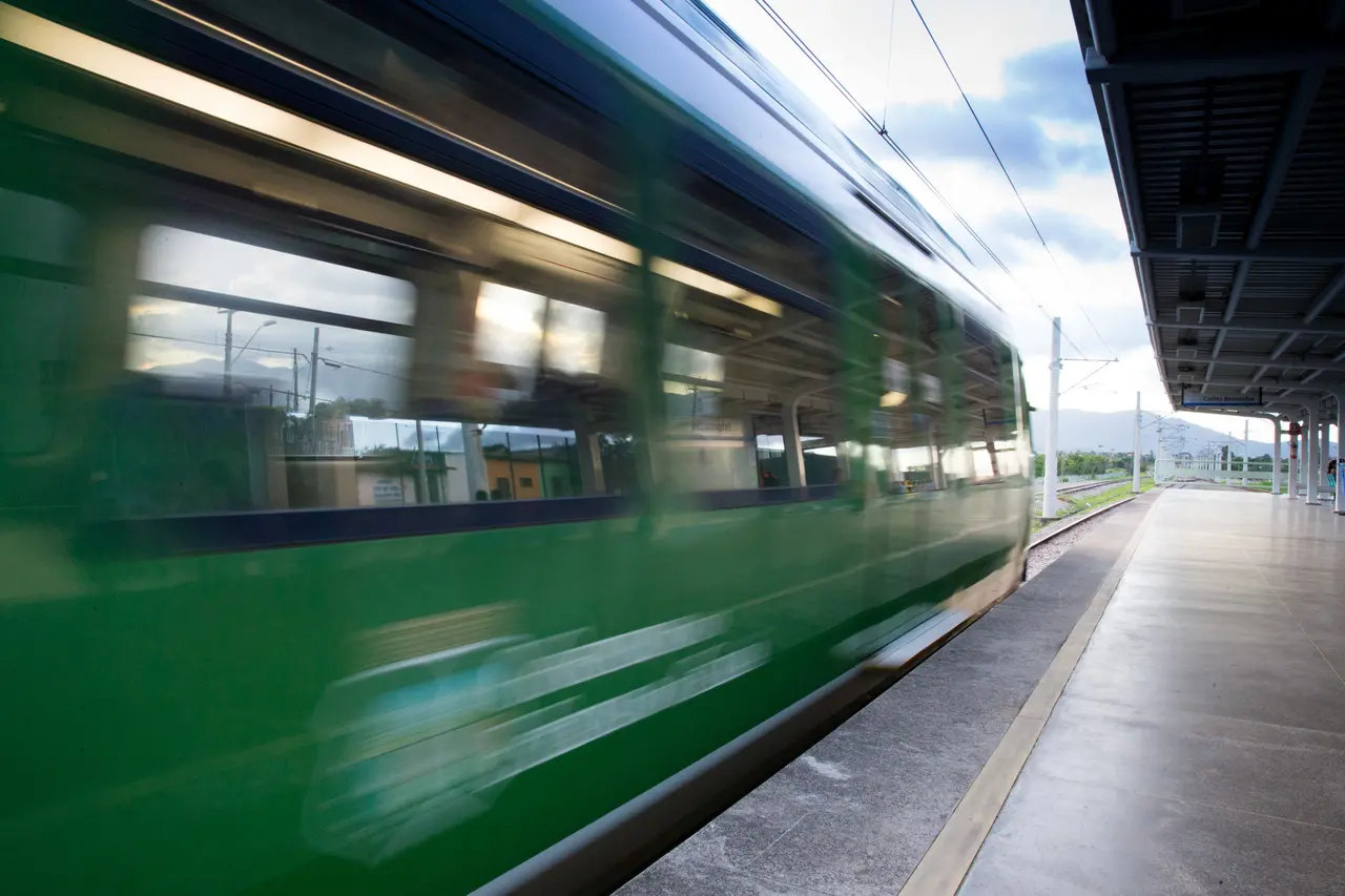 Foto que contém a Linha Sul do Metrofor