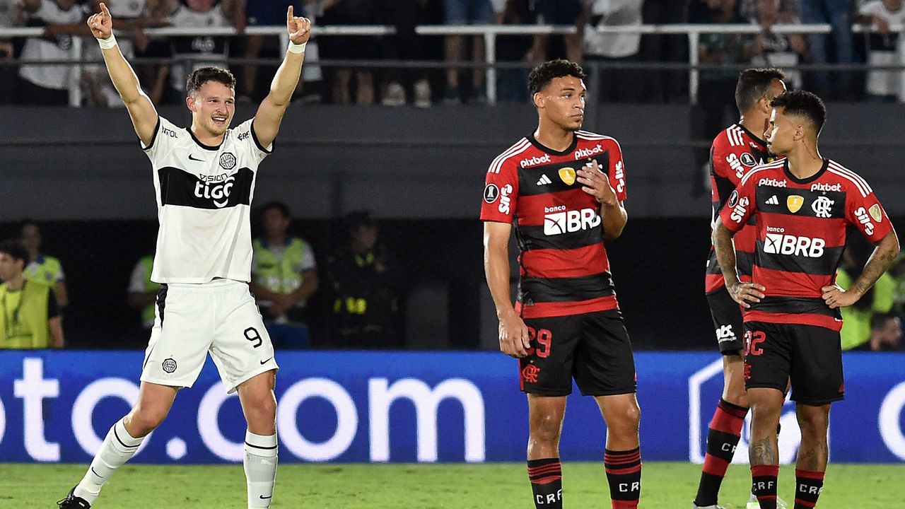Olimpia dá aula no segundo tempo, vira o jogo e elimina o Flamengo da  Libertadores