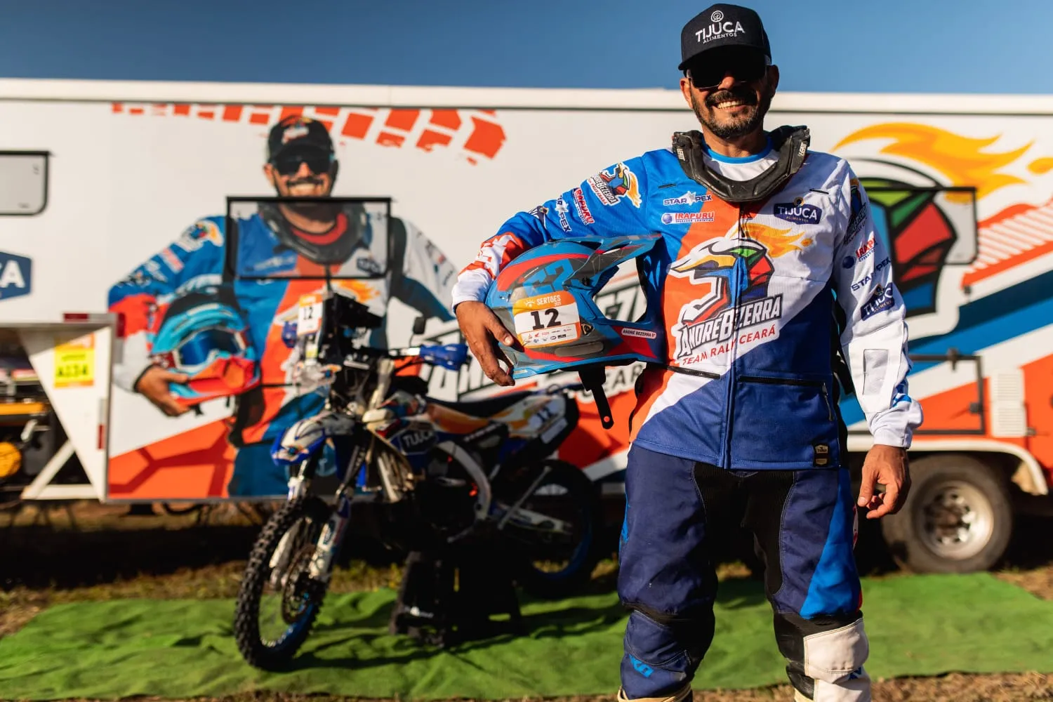 André Bezerra é o cearense que está na disputa do Rally dos Sertões de 2023.
