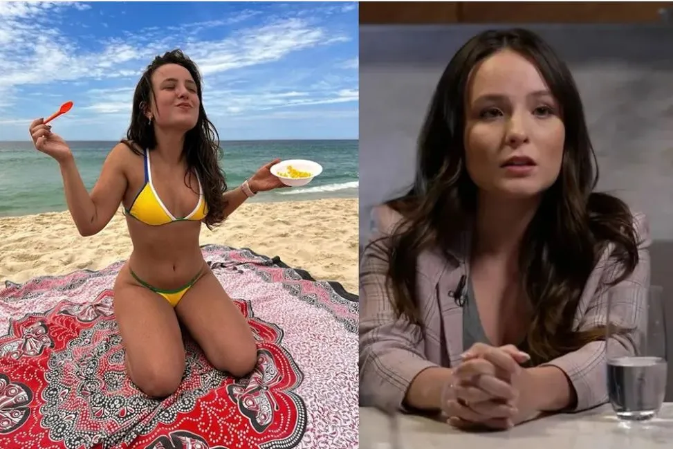 Em entrevista ao Fantástico, Larissa disse que precisou pedir dinheiro aos pais para pagar um milho na praia